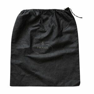 Prada Black Cloth Dust bag with drawstring
